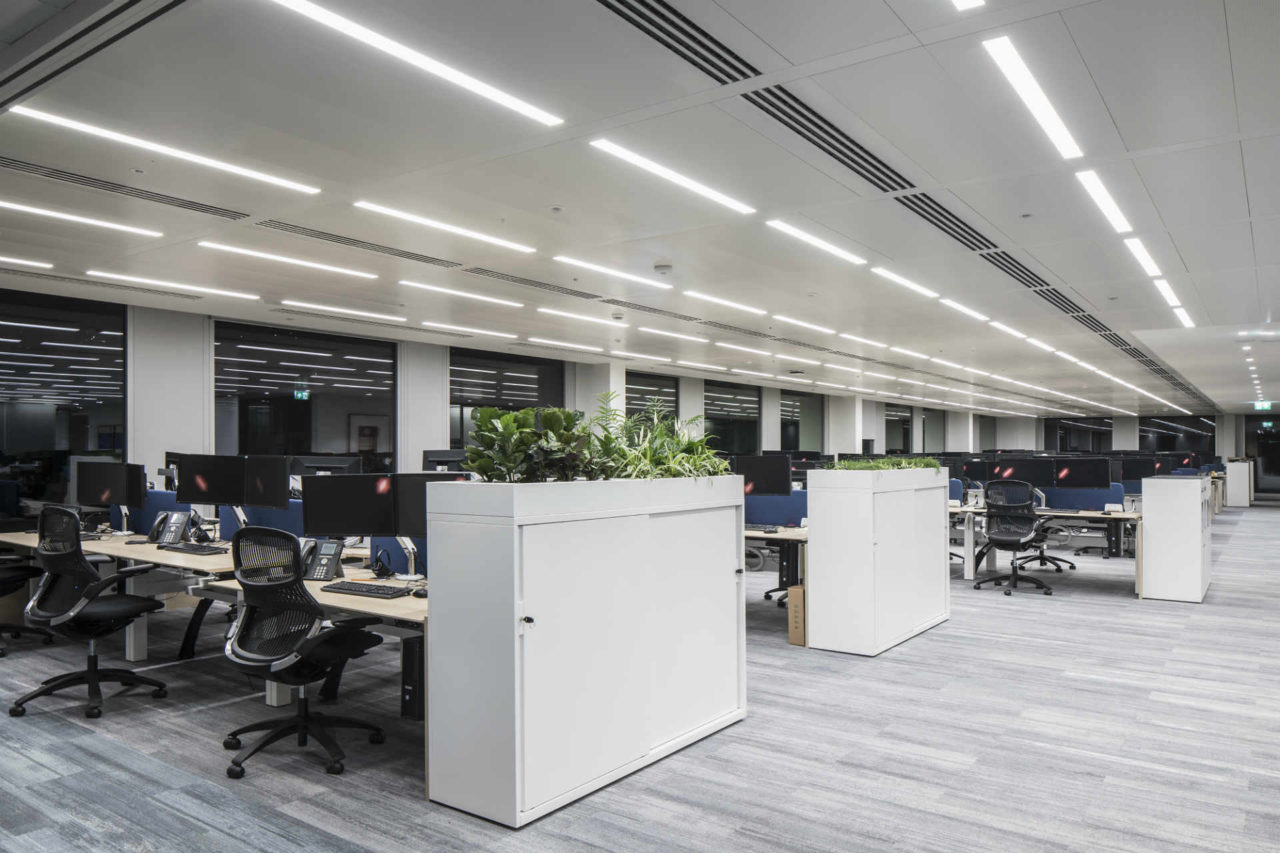 Nulty has completed a WELL certified lighting scheme for Fidelity International’s new UK headquarters on Cannon Street.