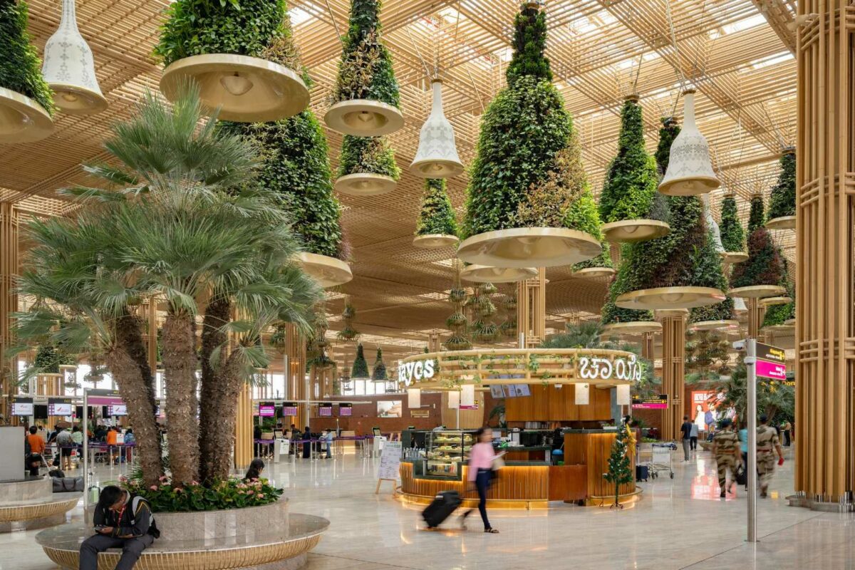 Nature in flight: Can biophilic design help to take the stress out of airport travel?